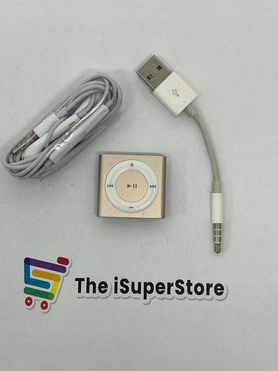 Apple iPod Shuffle 4th Generation 2 GB Gold w/ 1YR Warranty